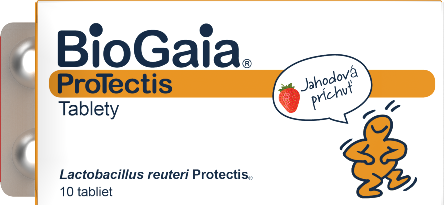 BioGaia Probiotic Tabs Strawberry Slovakia