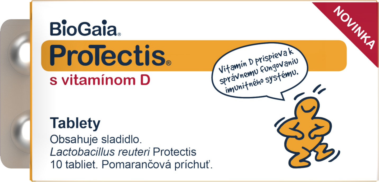 BioGaia Probiotic Tabs Vitamind Slovakia